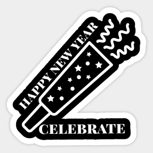 Happy New Year Sticker